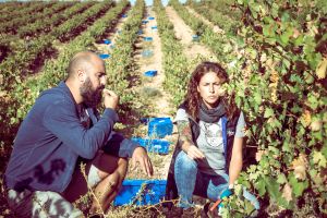 Jose Luis y Laura viñedos Alexander