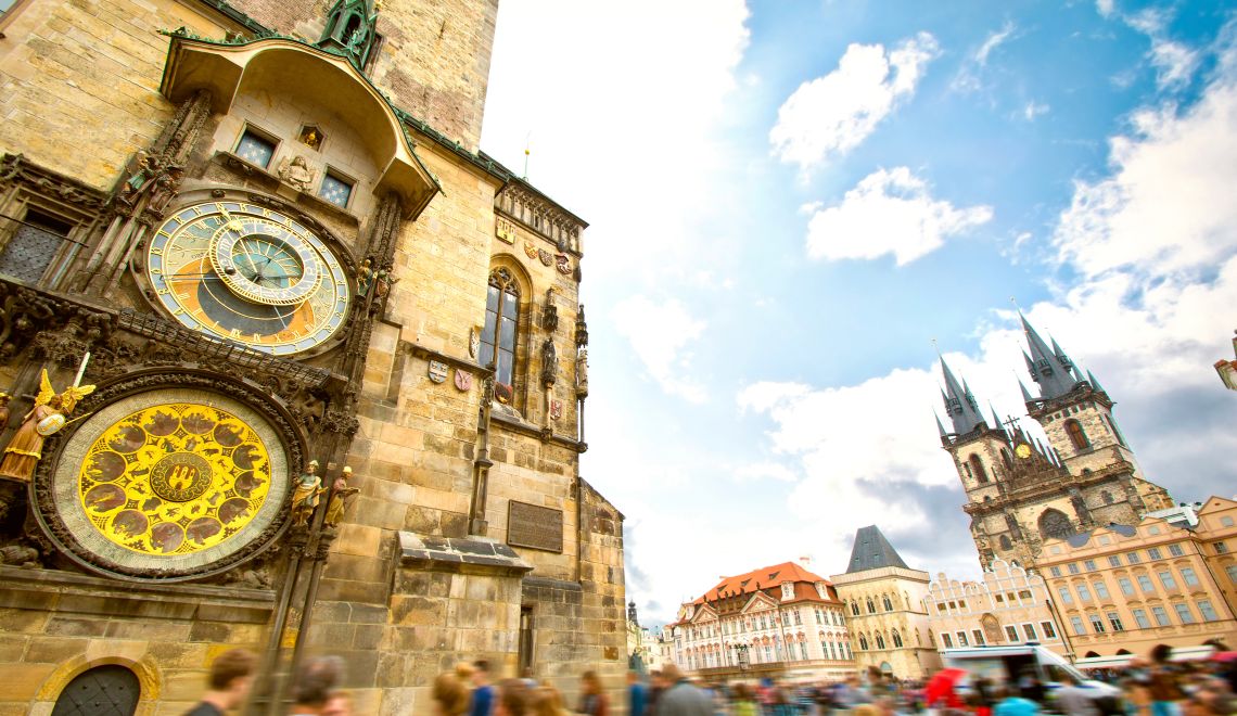 Monuments of Prague.